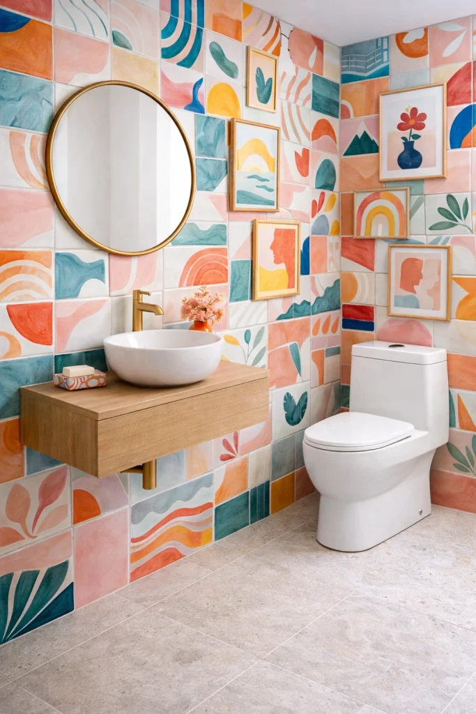 Artistic Tile Gallery Bathroom Style
