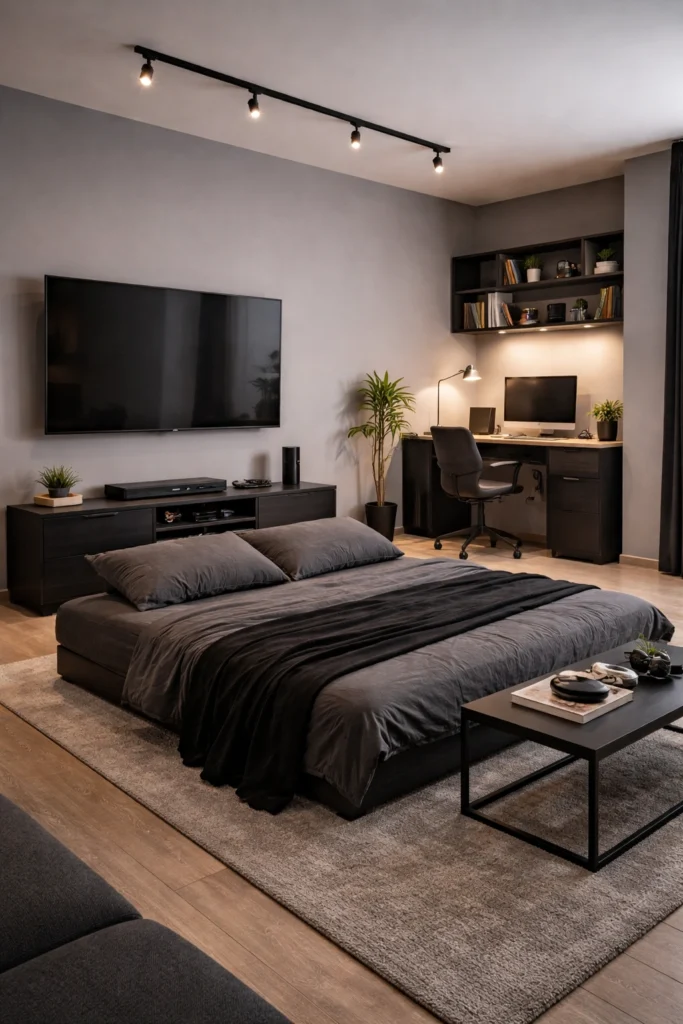 Bachelor Studio Setup Idea