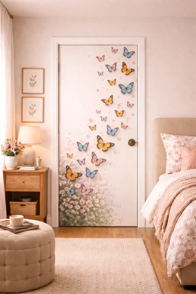 Butterfly Migration Door Style