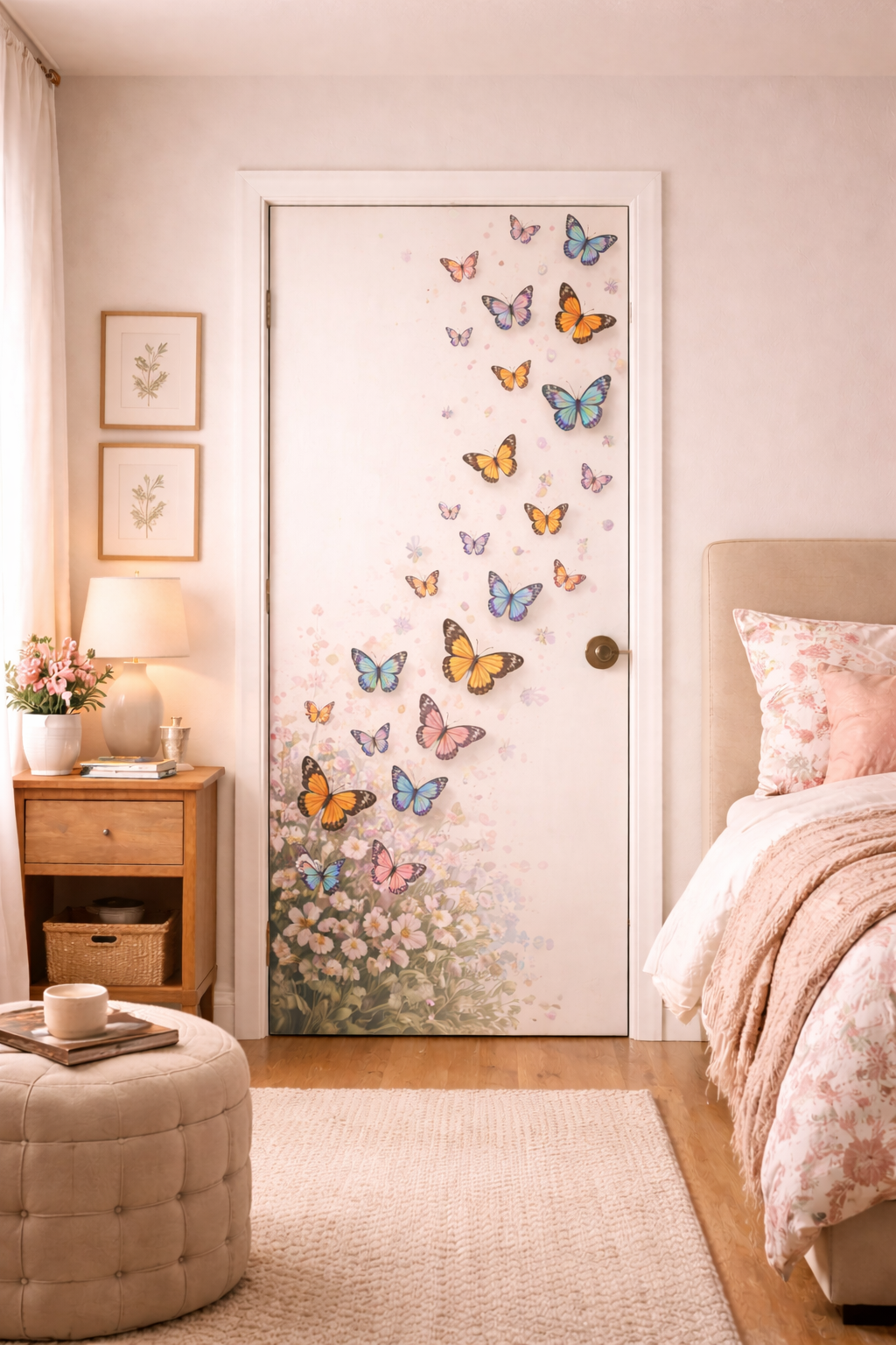 Butterfly Migration Door Style