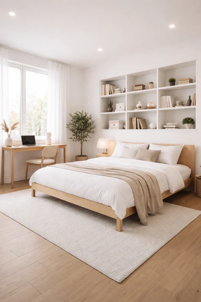 Clean White Modern Setup Idea