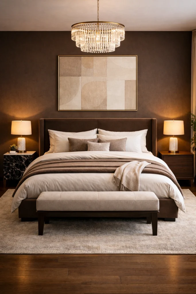 Cocoa Modern Luxury Bedroom Style