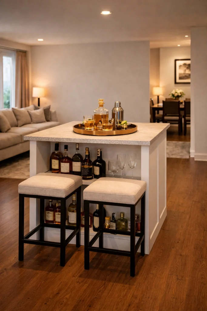 Compact Bar Island Idea