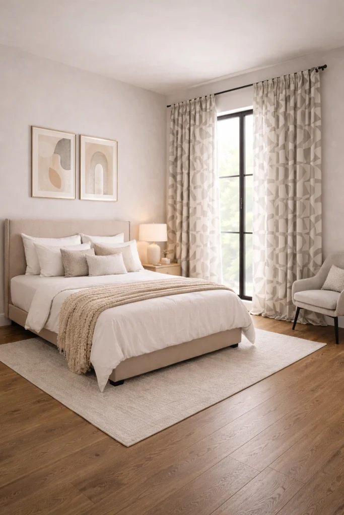Contemporary Pattern Curtains Style