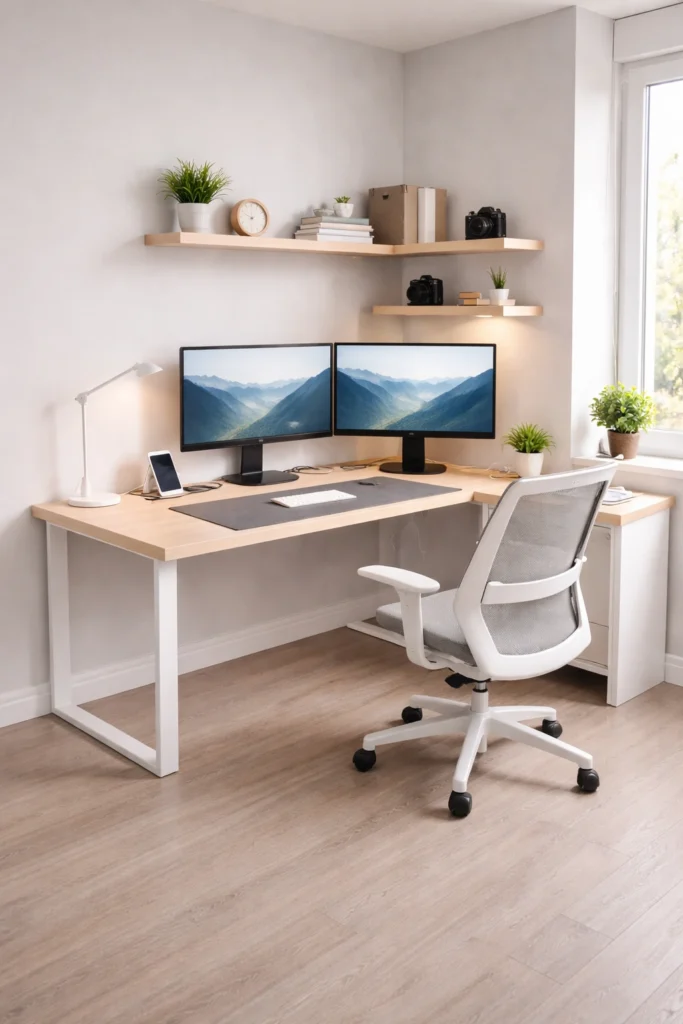 Corner Productivity Setup Idea
