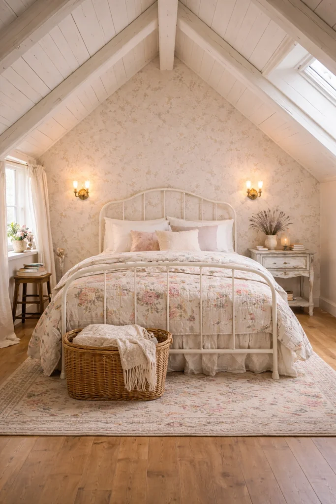 Cottagecore Attic Bedroom Style