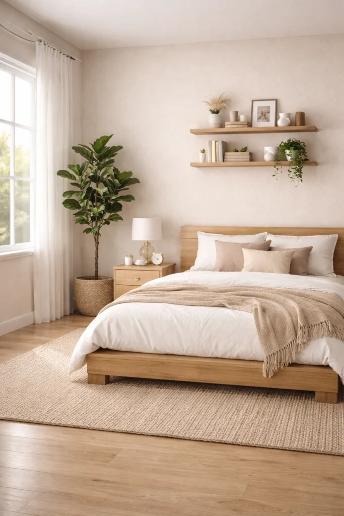 Cozy Beige Bedroom Style