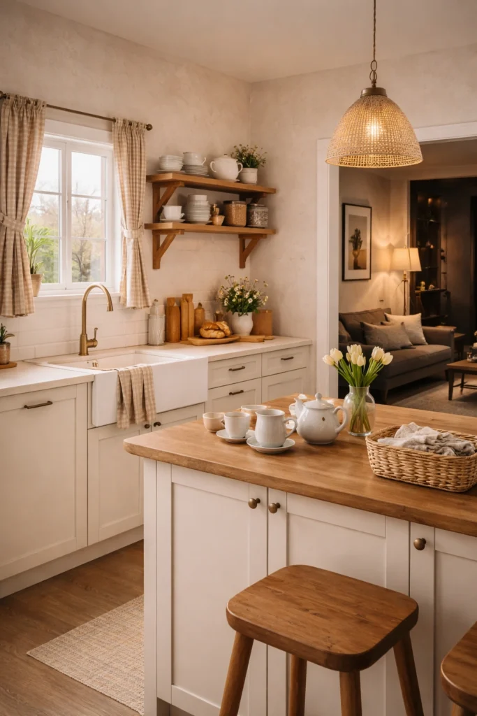 Cozy Cottage Style Kitchen Idea