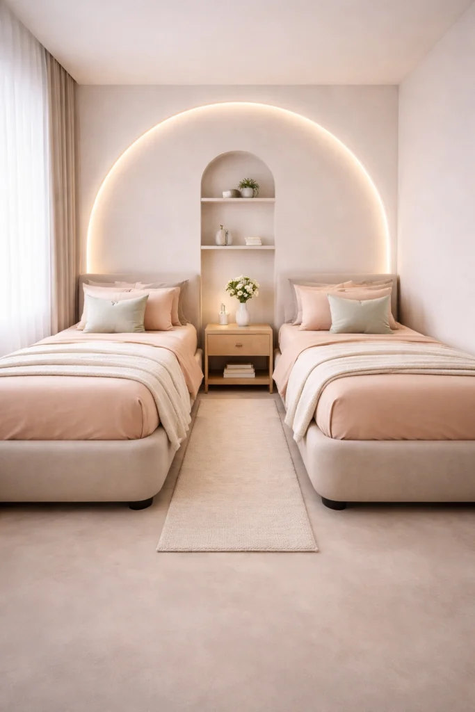 Curved Wall Flow Twins Style