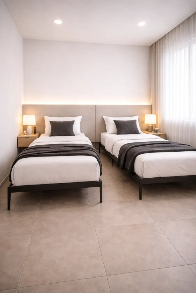 Double Headboard Illusion Style