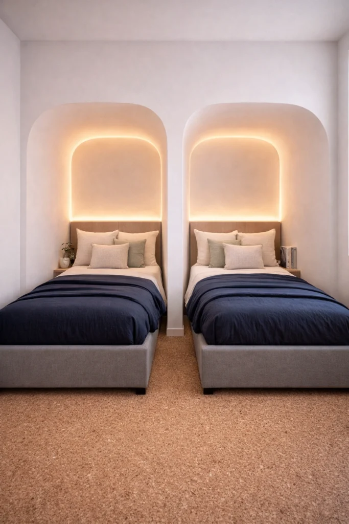 Dual Alcove Sleep Pods Style