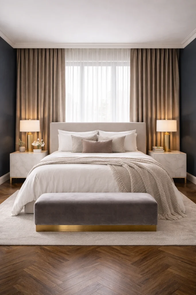 Elegant Velvet Statement Curtains Style