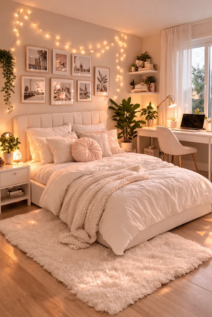 Fairy Light Aesthetic Bedroom Style