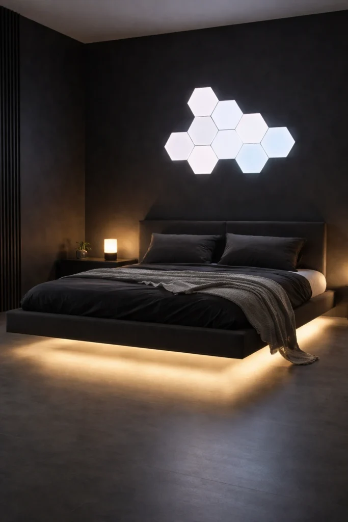 Floating Bed LED Setup Idea