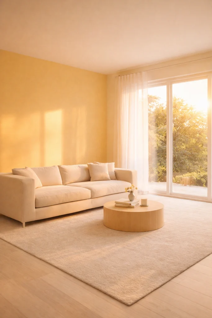 Golden Hour Inspired Living Room Idea