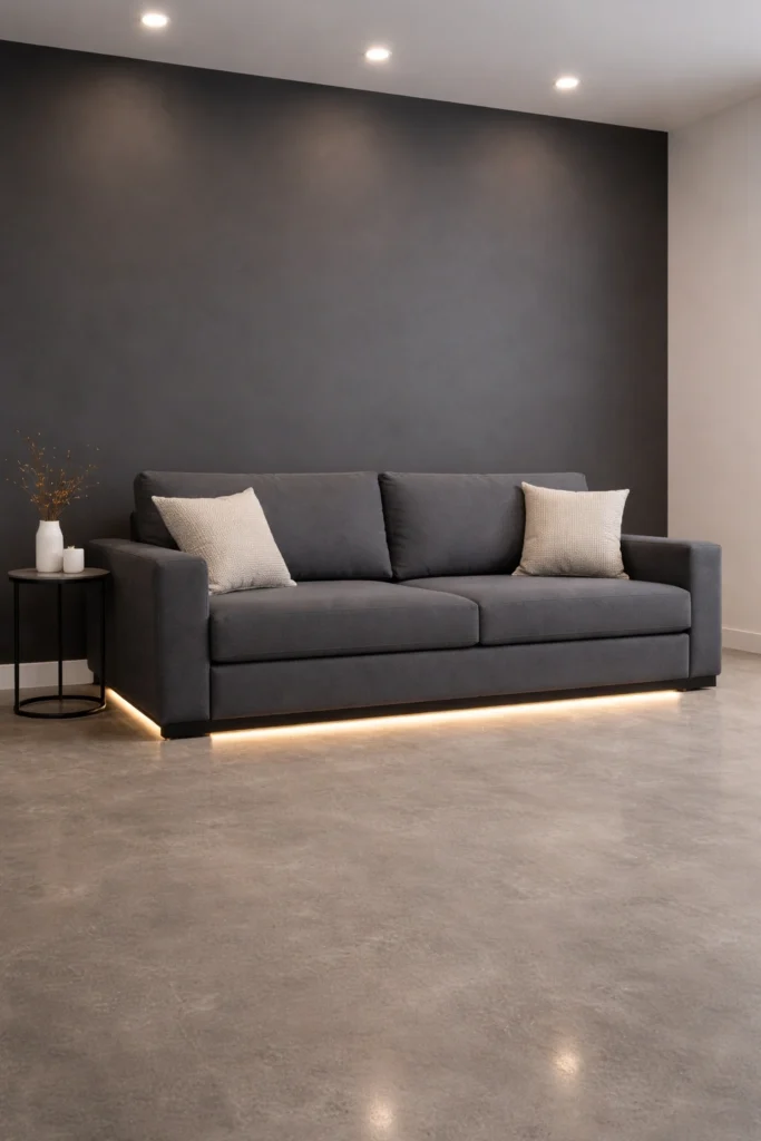 Graphite Platform Sleeper Sofa Idea