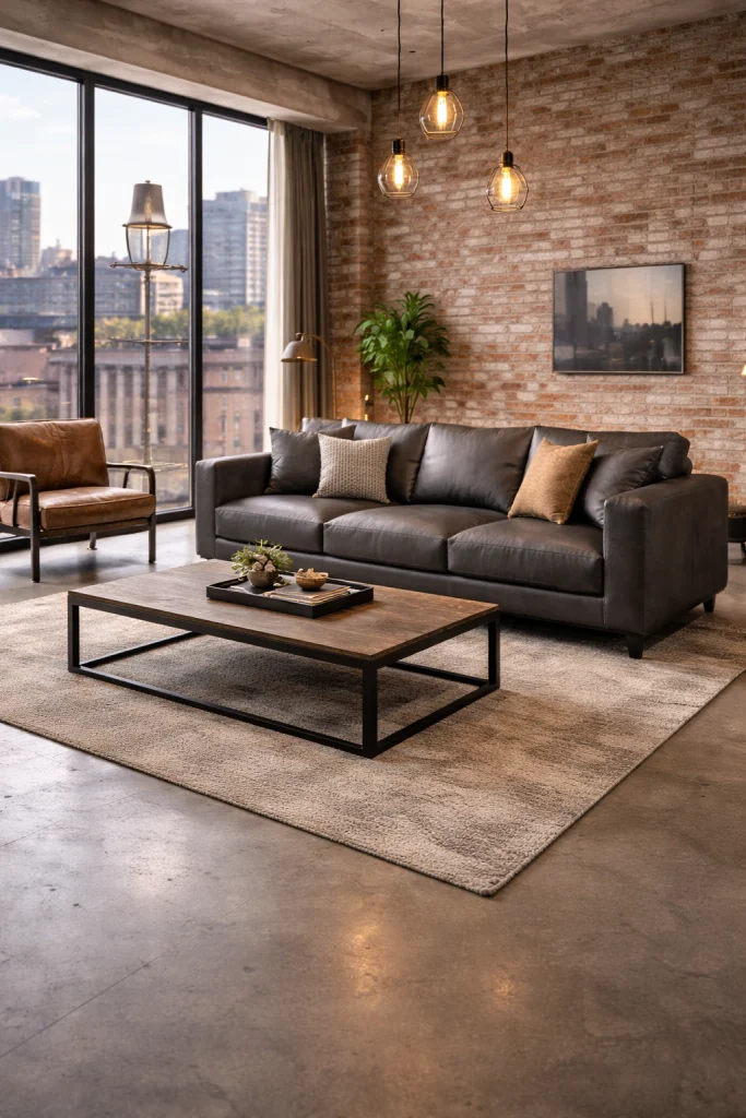 Industrial Loft Sofa Style
