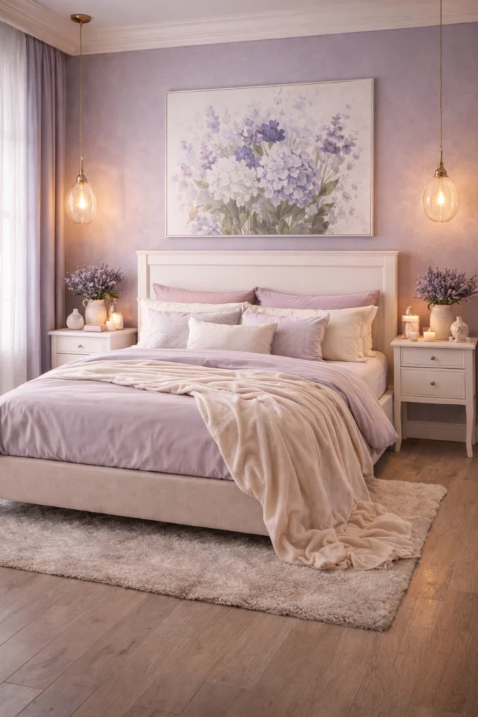Lavender Serenity Bedroom Style