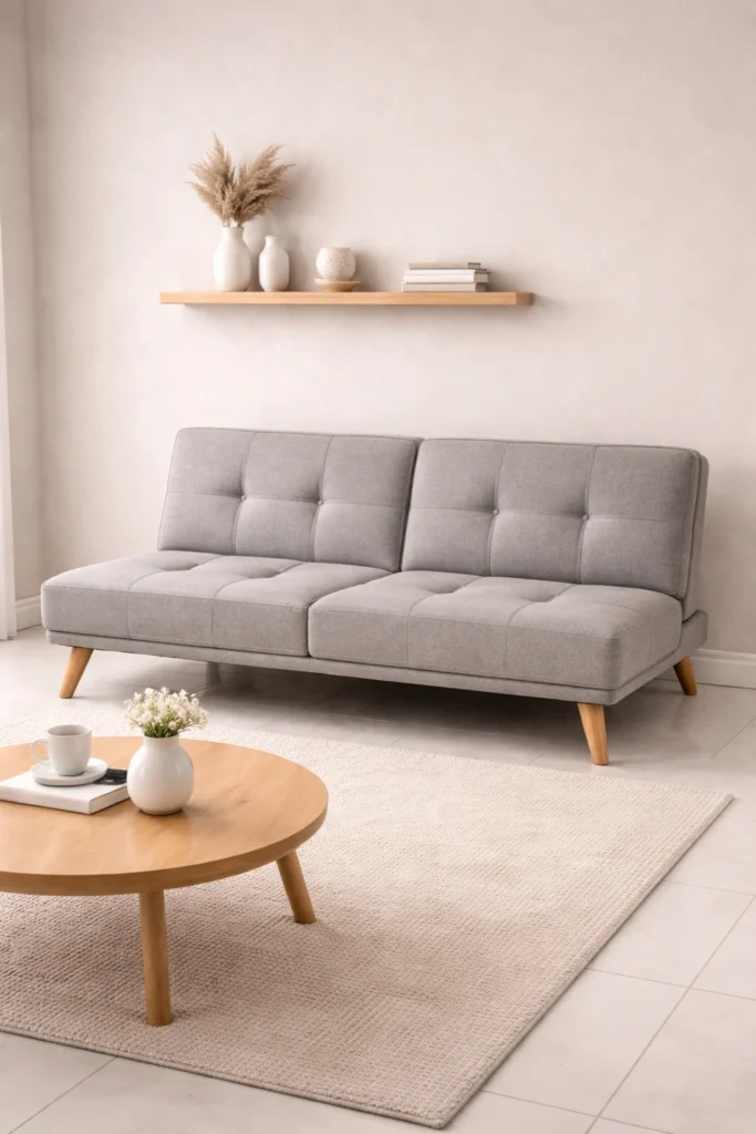 Light Grey Armless Sleeper Idea
