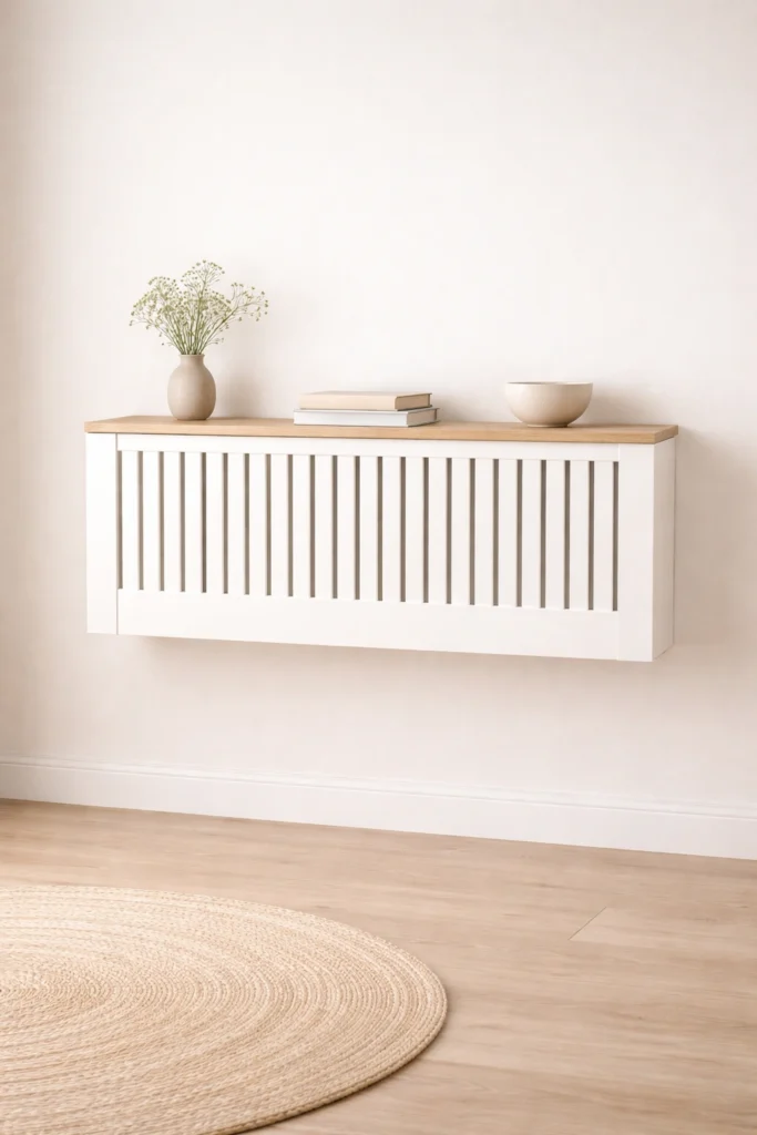 Minimal Floating Shelf Cover Style