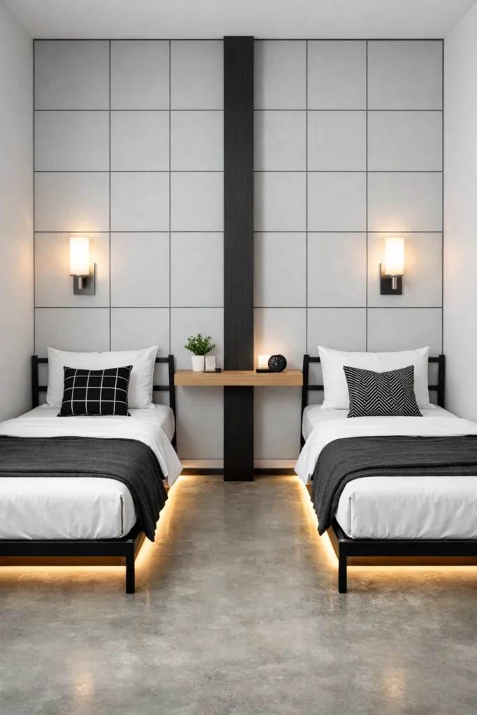 Minimal Grid Layout Twins Style