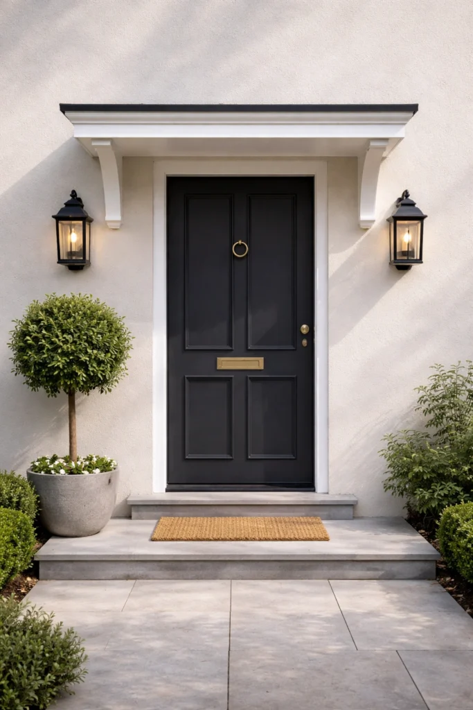 Minimal UK Entry Porch Idea