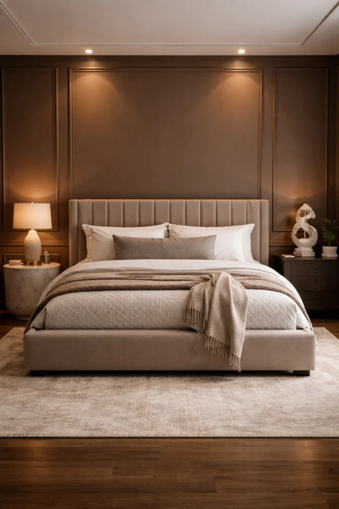Mocha Panel Bedroom Style