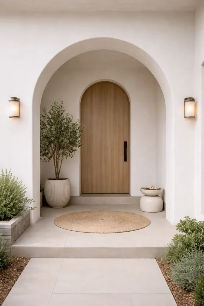 Modern Arched Porch Idea