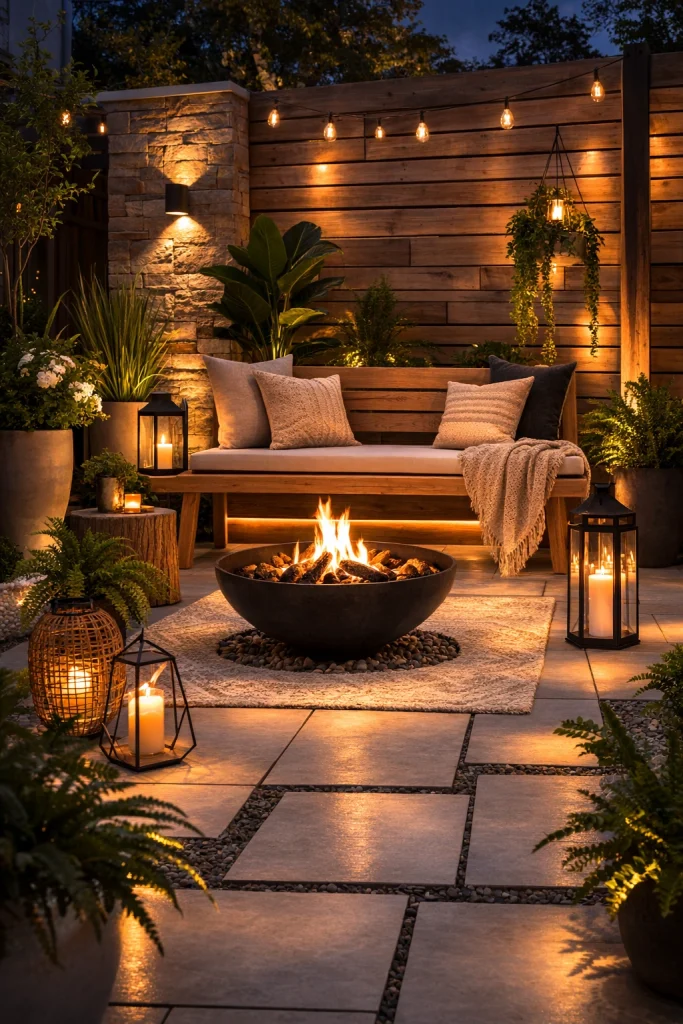 Modern Rustic Patio Style