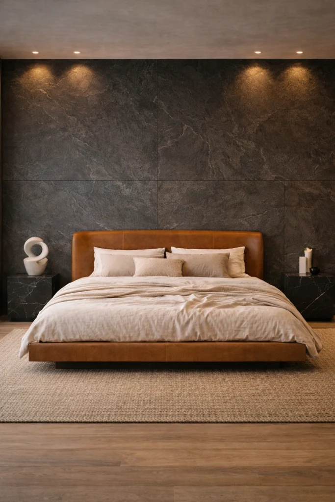 Modern Stone Luxury Bedroom Style
