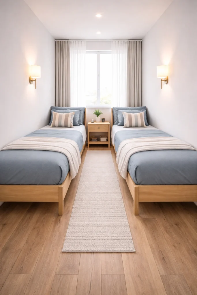 Narrow Corridor Parallel Twins Style