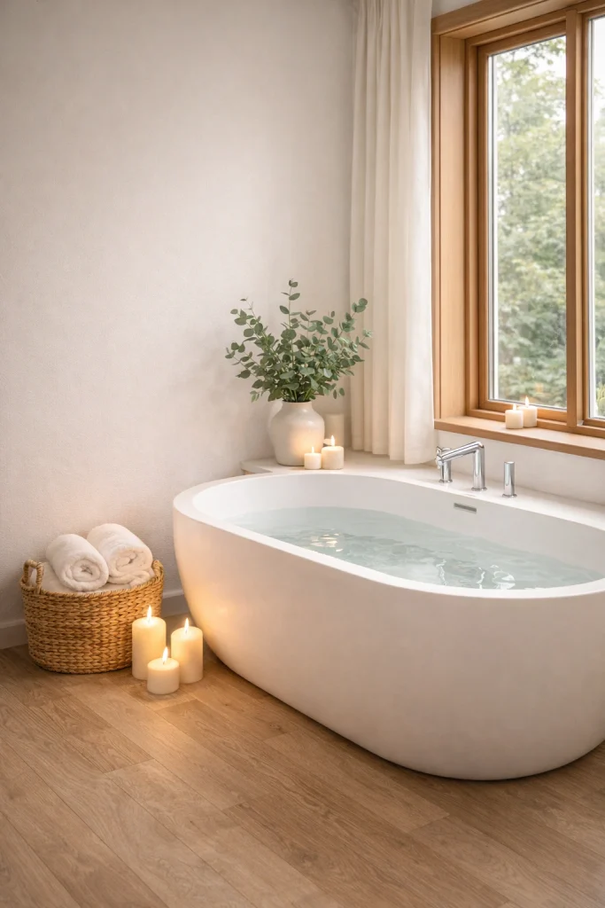 Nordic Spa Bathroom Style