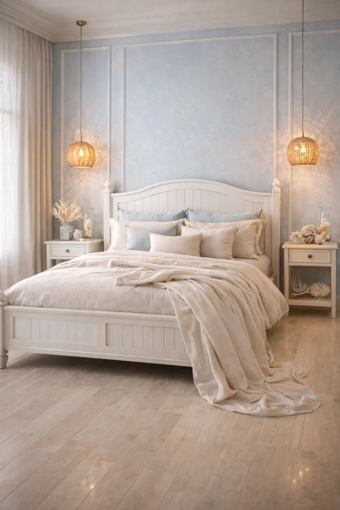 Ocean Breeze Romantic Bedroom Style