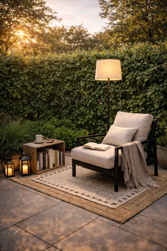 Outdoor Reading Nook Patio Style