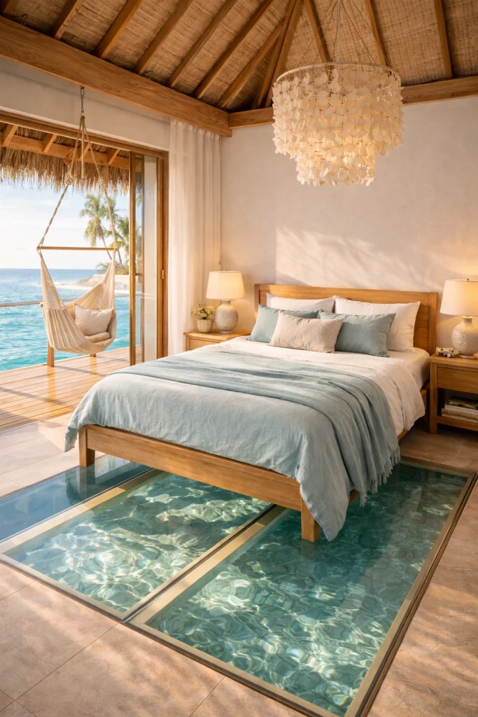 Overwater Bungalow Bedroom Style