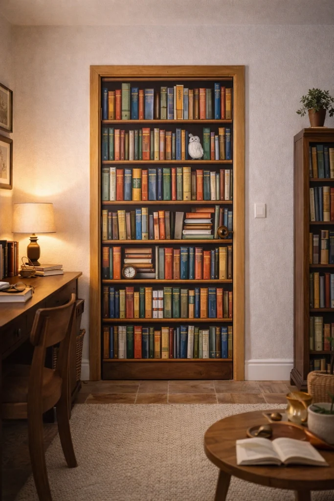 Painted Bookshelf Door Style