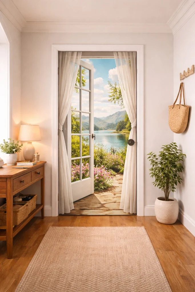 Painted Window Illusion Door Style