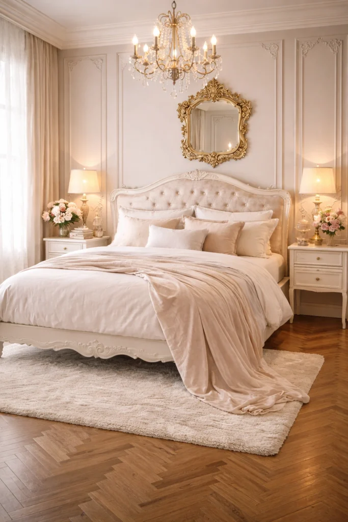 Parisian Romance Bedroom Style
