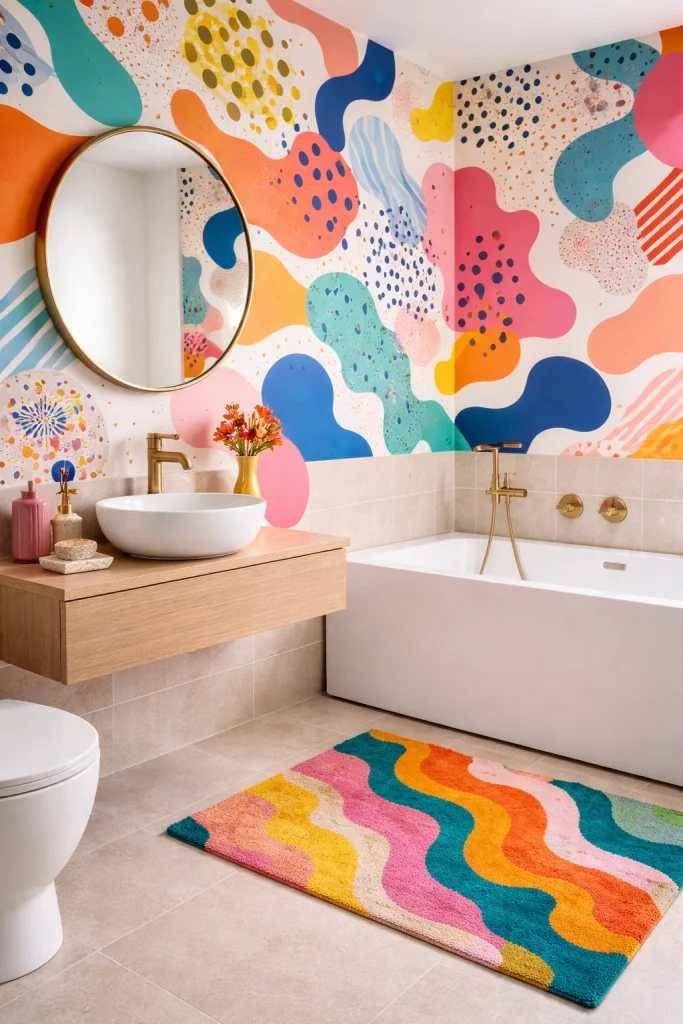 Pattern Explosion Bathroom Style