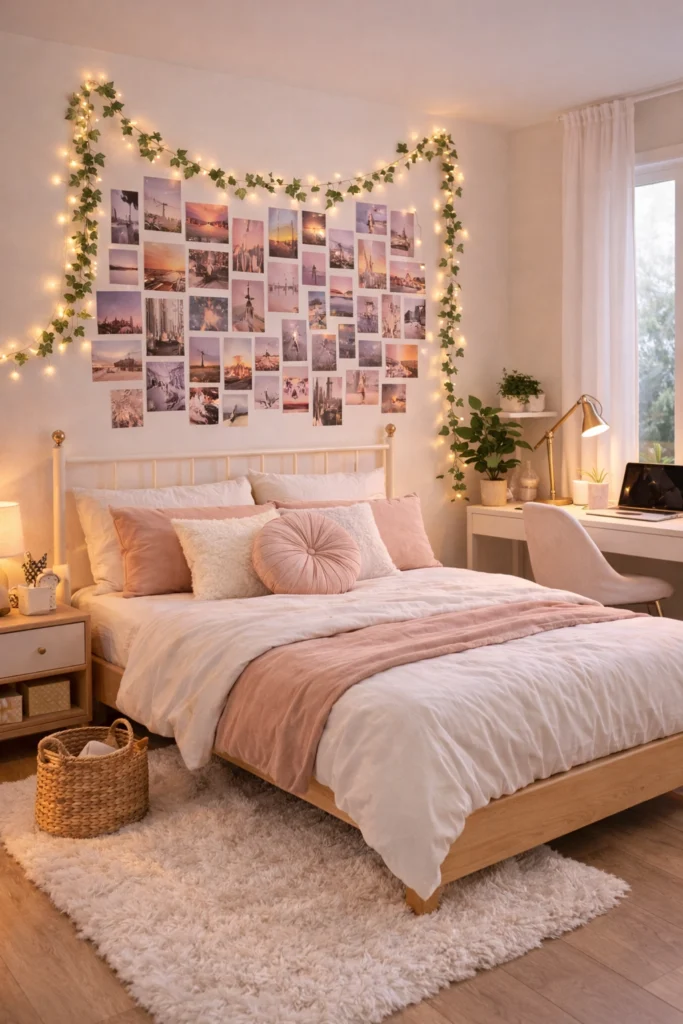 Pinterest Photo Wall Bedroom Style