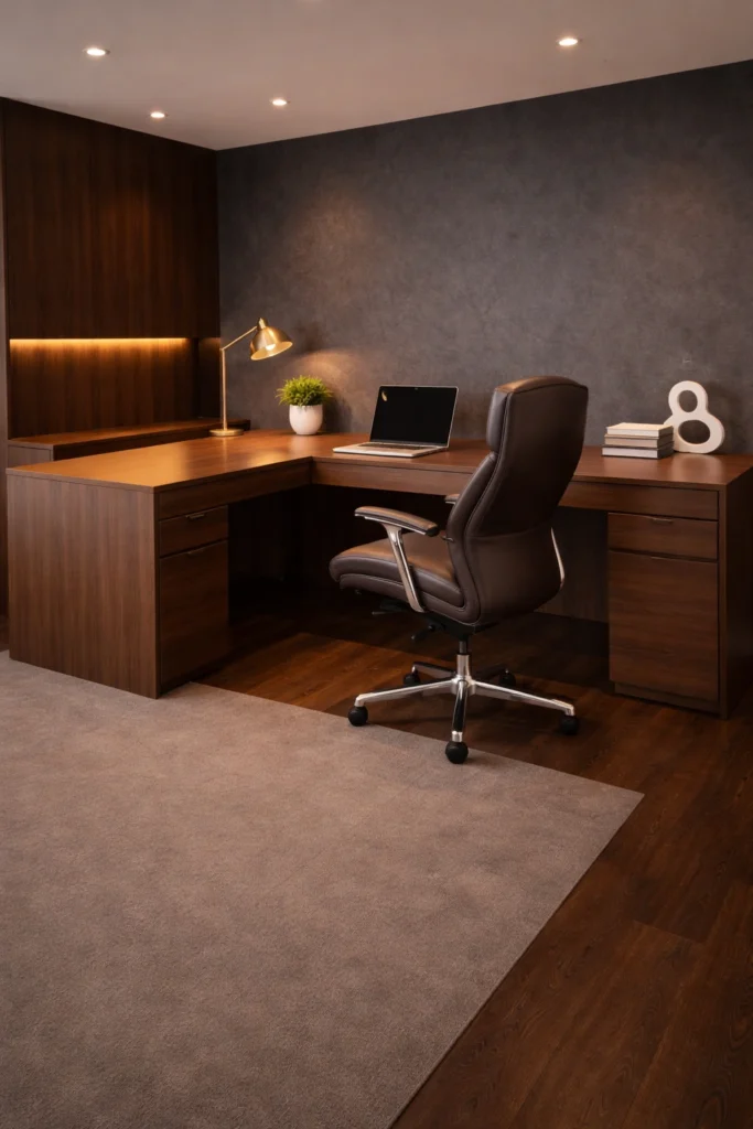 Premium Luxury Executive Workspace Idea