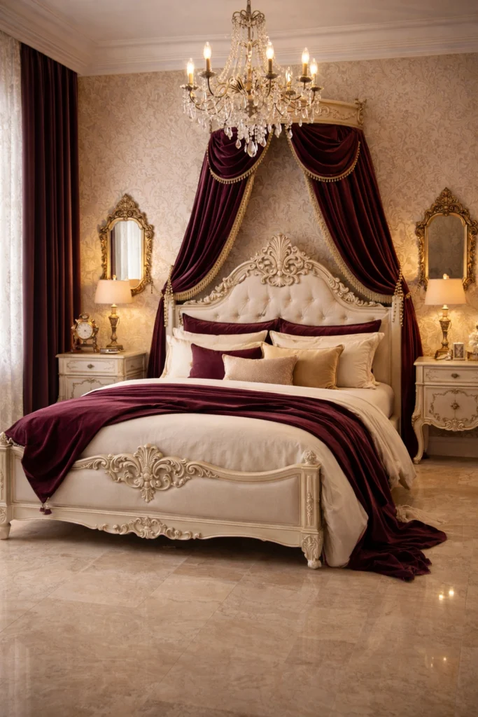 Royal Palace Romance Bedroom Style