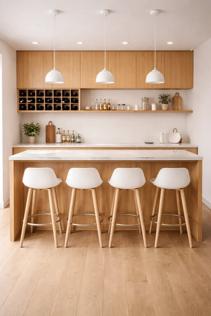Scandinavian Minimalist Bar Style