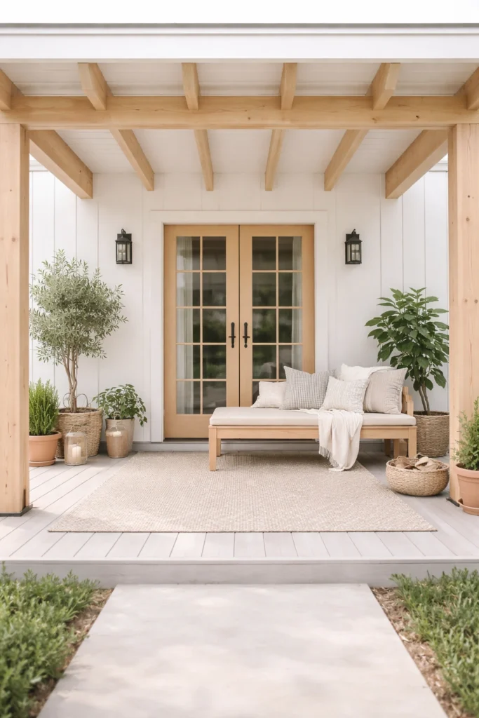 Scandinavian Style Porch Idea