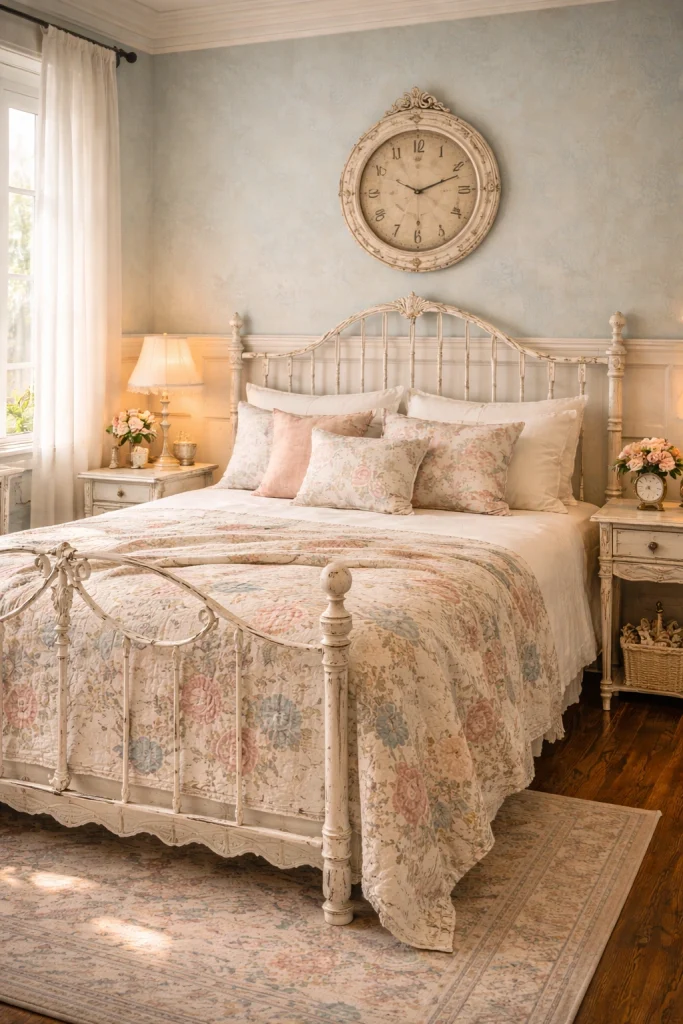 Shabby Chic Antique Bedroom Style