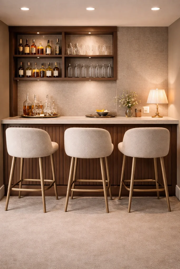 Soft Lounge Basement Bar Style