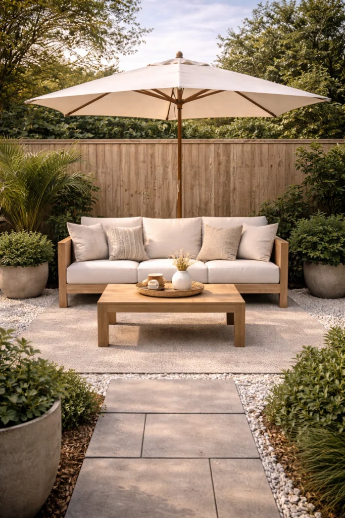 Soft Neutral Lounge Patio Style