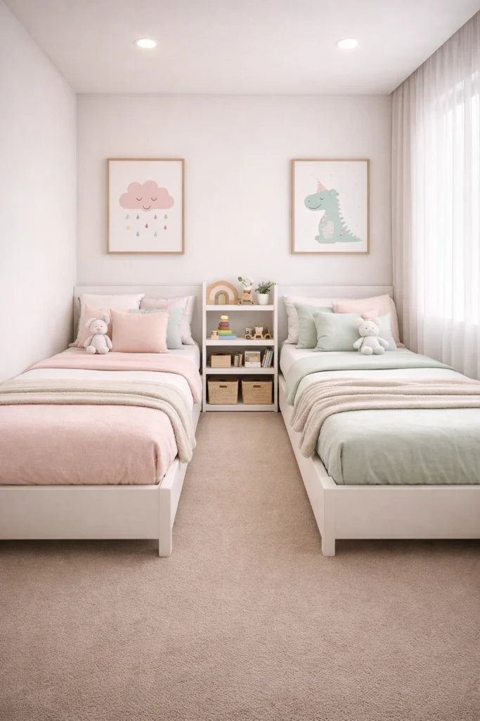 Soft Pastel Split Kids Hybrid Style