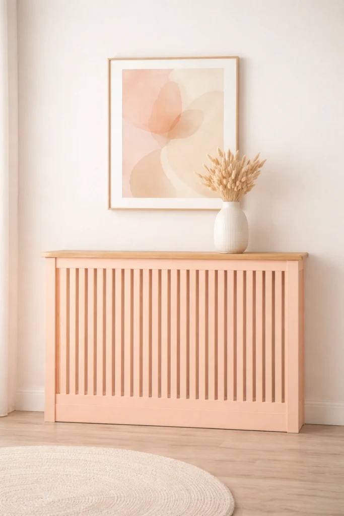 Soft Peach Pastel Cover Style