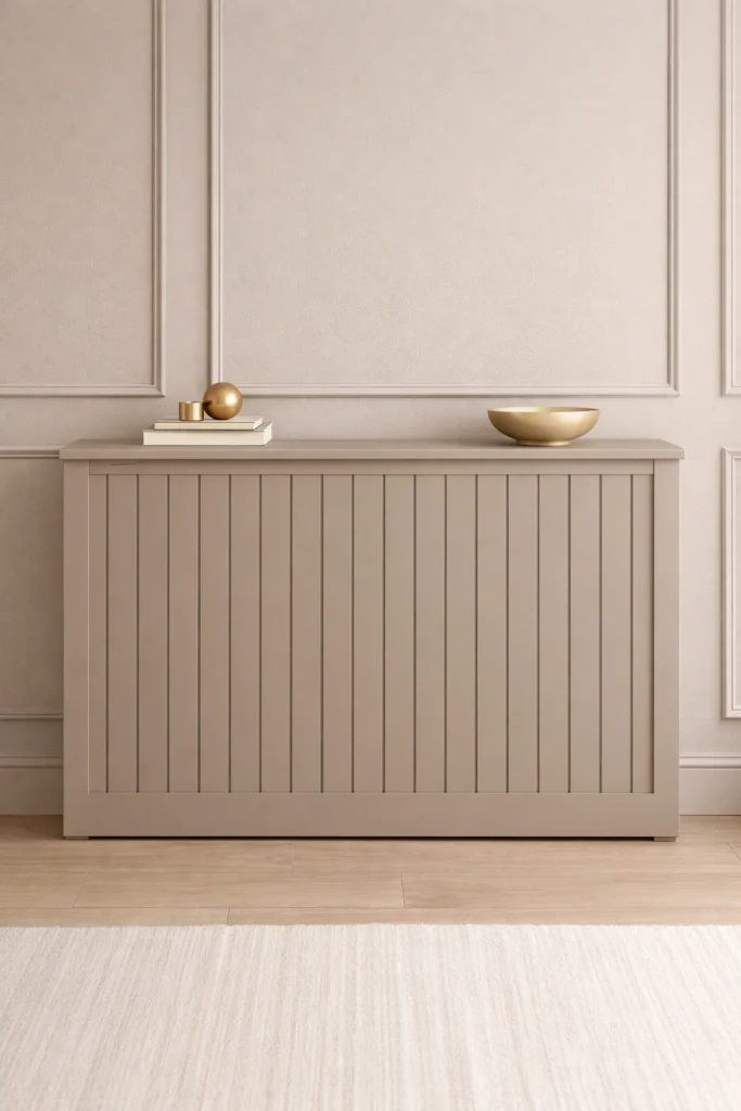 Soft Taupe Luxury Panel Cover Style